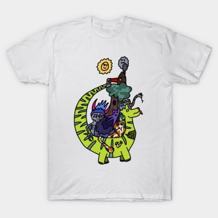 Big Green Robo Dino and more T-Shirt